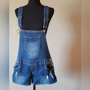 RUE 21 Jean Overall Shorts